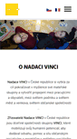 Mobile Screenshot of nadacevinci.cz